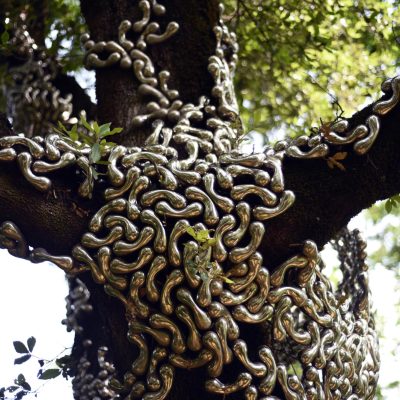 Loris Cecchini-La mano,la creatura, il giardino sonoro